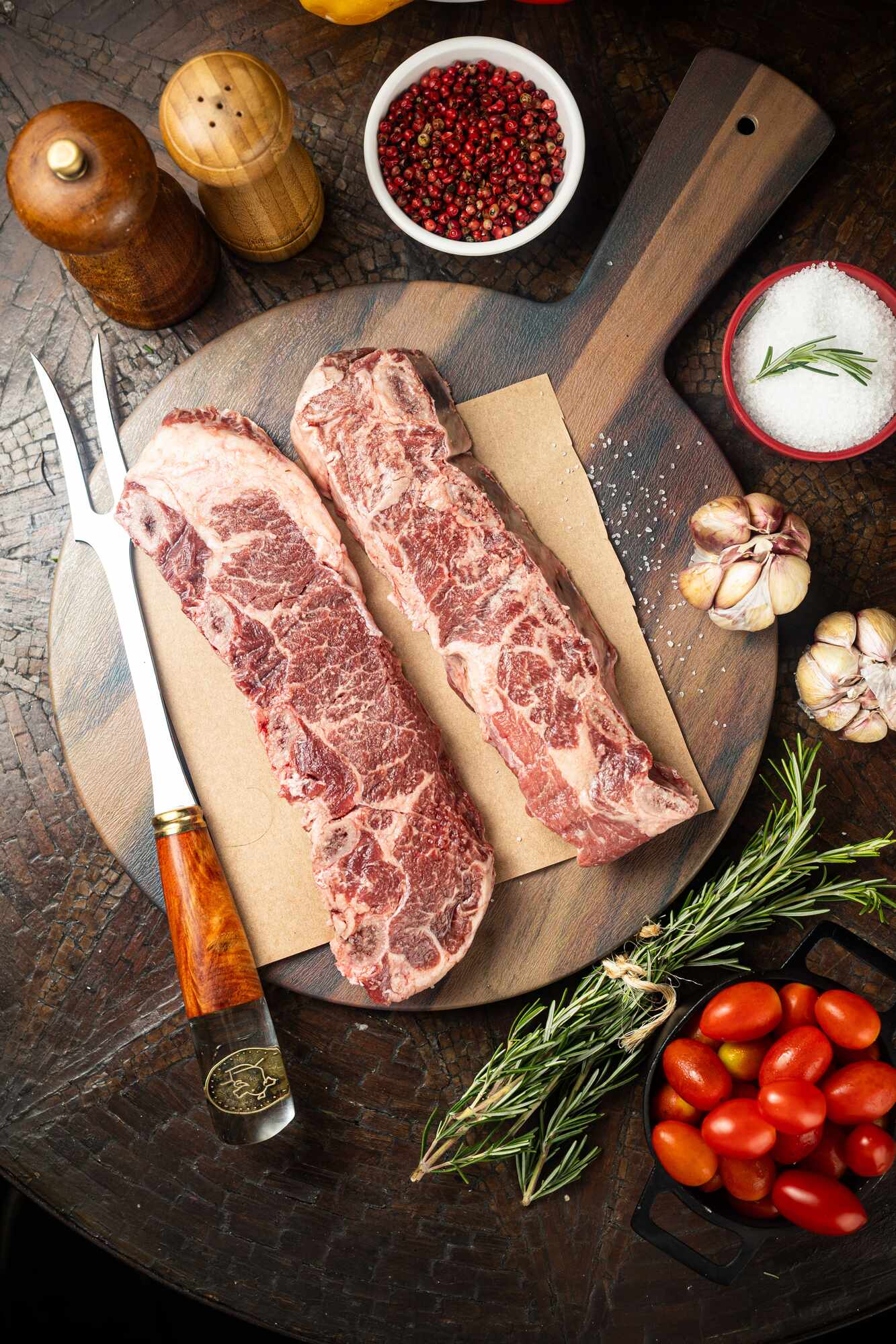 B2B - Assado de Tira Angus Porcão 1kg - Caixa Com 15