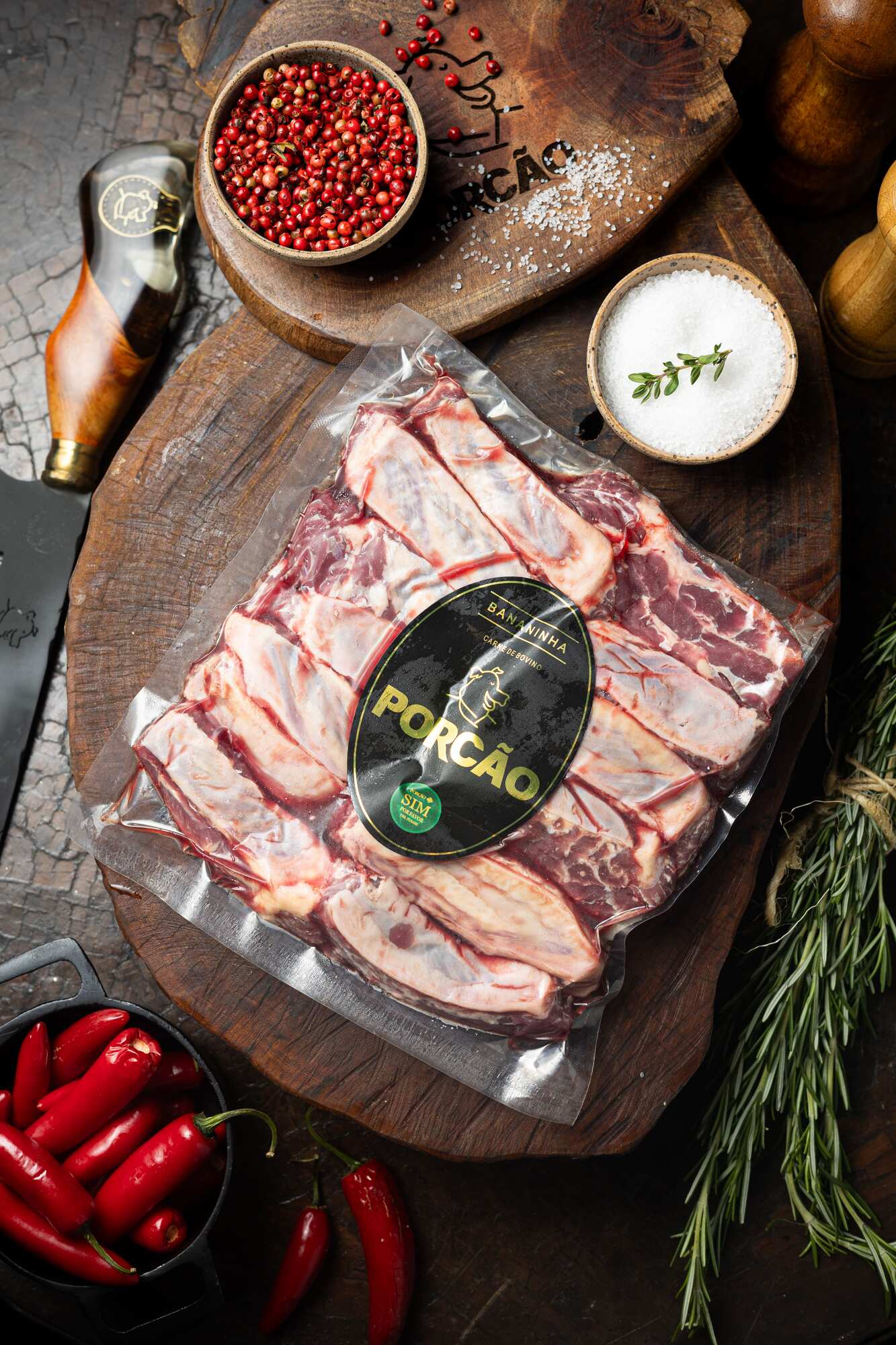 B2B - Bananinha Angus Porcão 1 kg - Caixa com 15