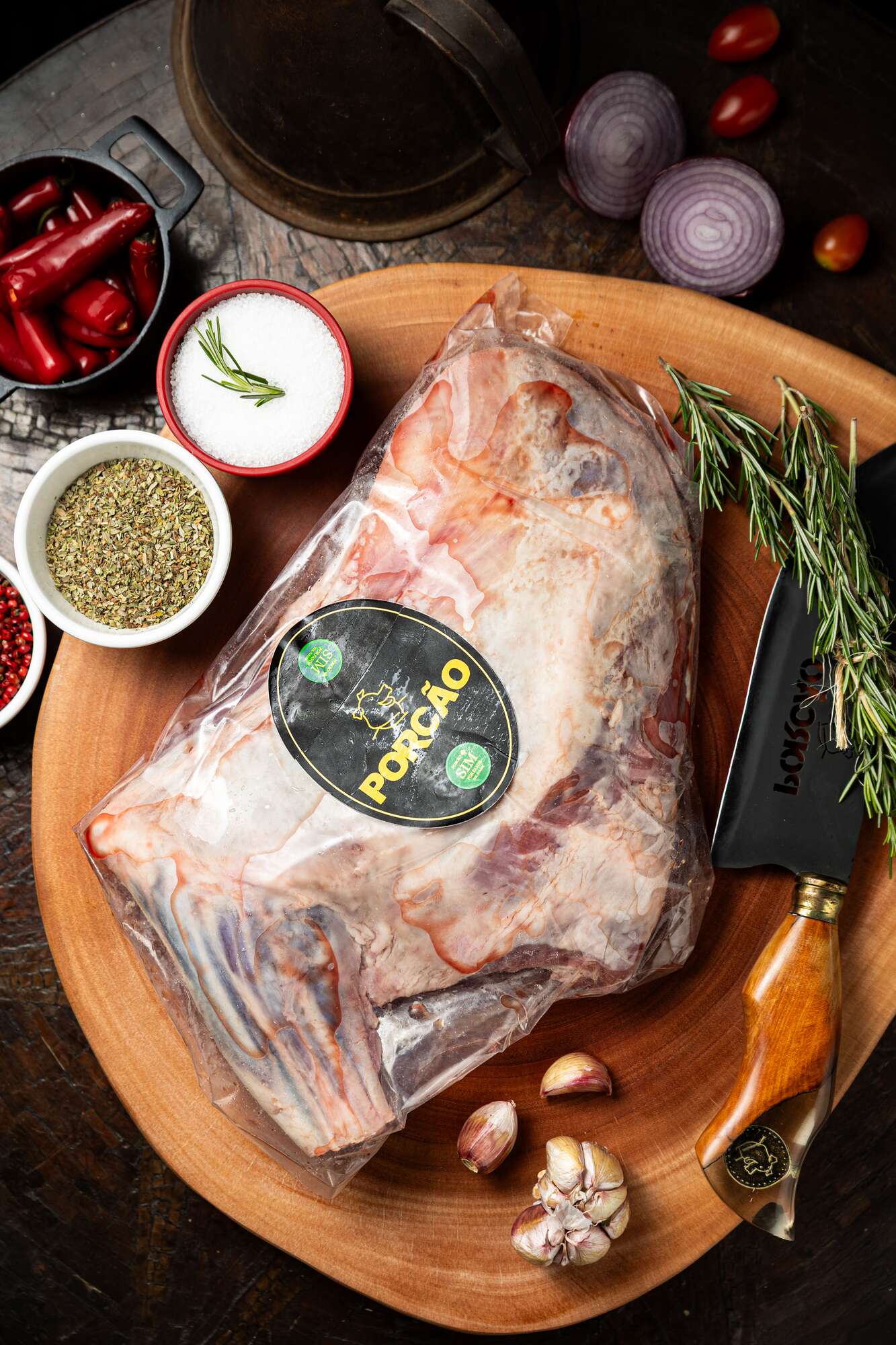 B2B - Cordeiro Porcão 1 kg - Caixa com 15 - Imagem 2