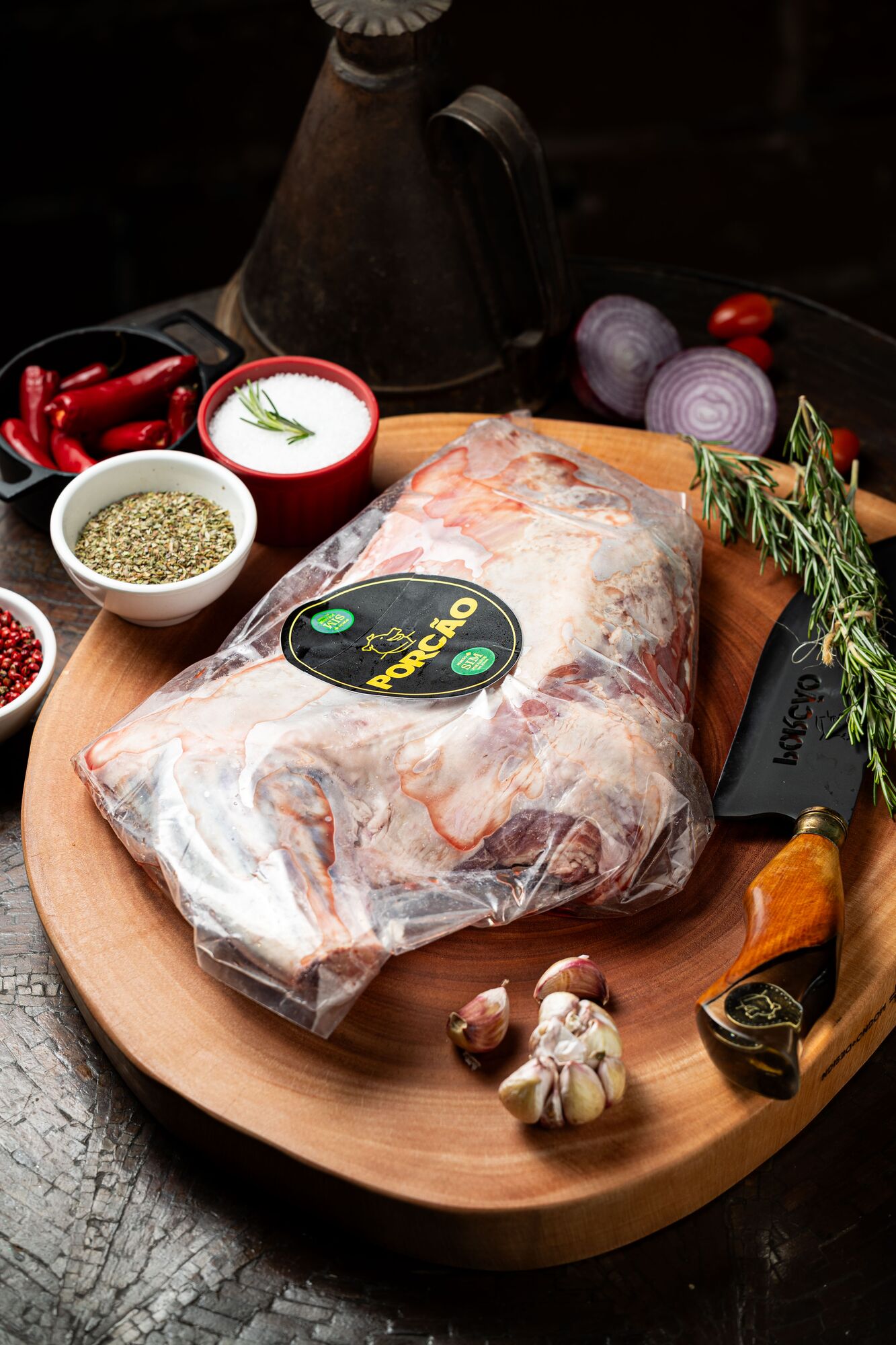 B2B - Cordeiro Porcão 1 kg - Caixa com 15 - Imagem 3