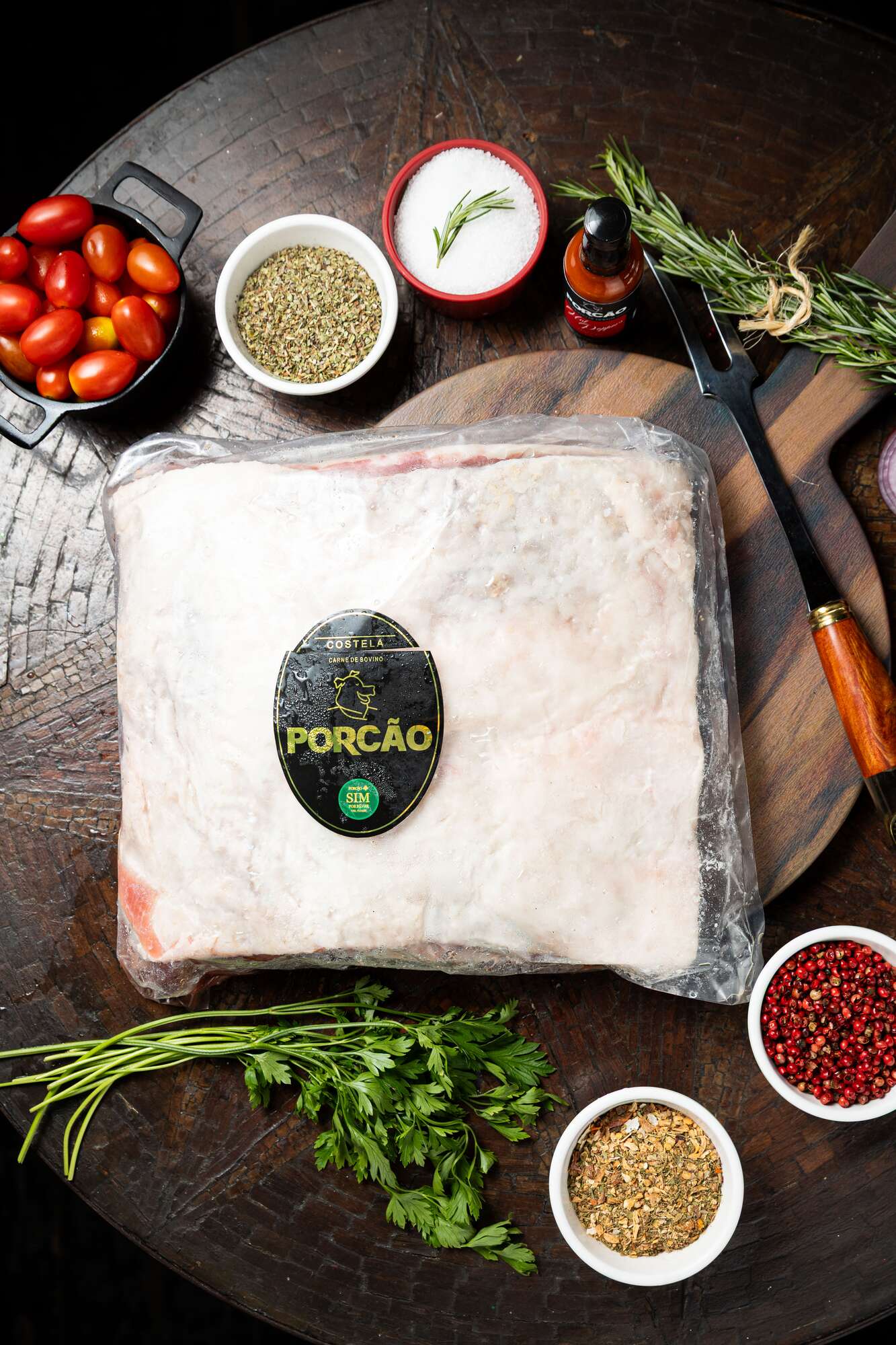B2B - Costela Janela Angus Porcão 1 kg - Caixa com 15