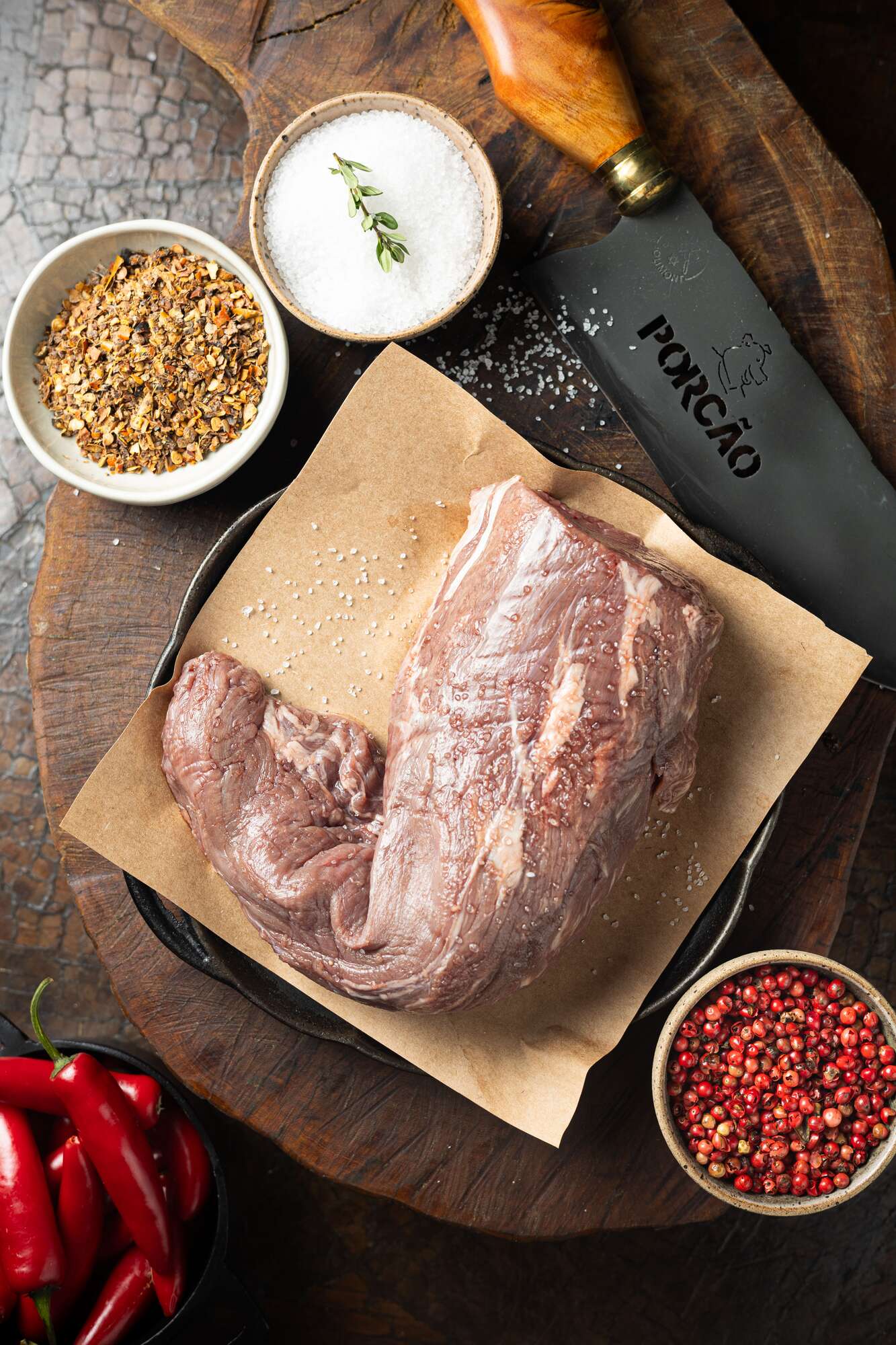 B2B - Filé Mignon Angus Porcão (sem cordão) 1 kg - Caixa com 15 - Imagem 3