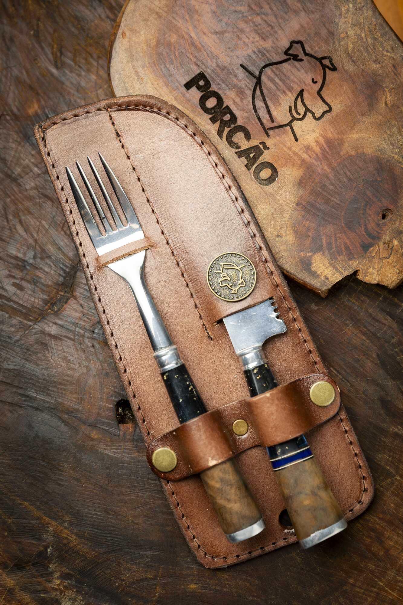 B2B - Kit Garfo e Faca Porcão - Caixa com 6 - Imagem 3