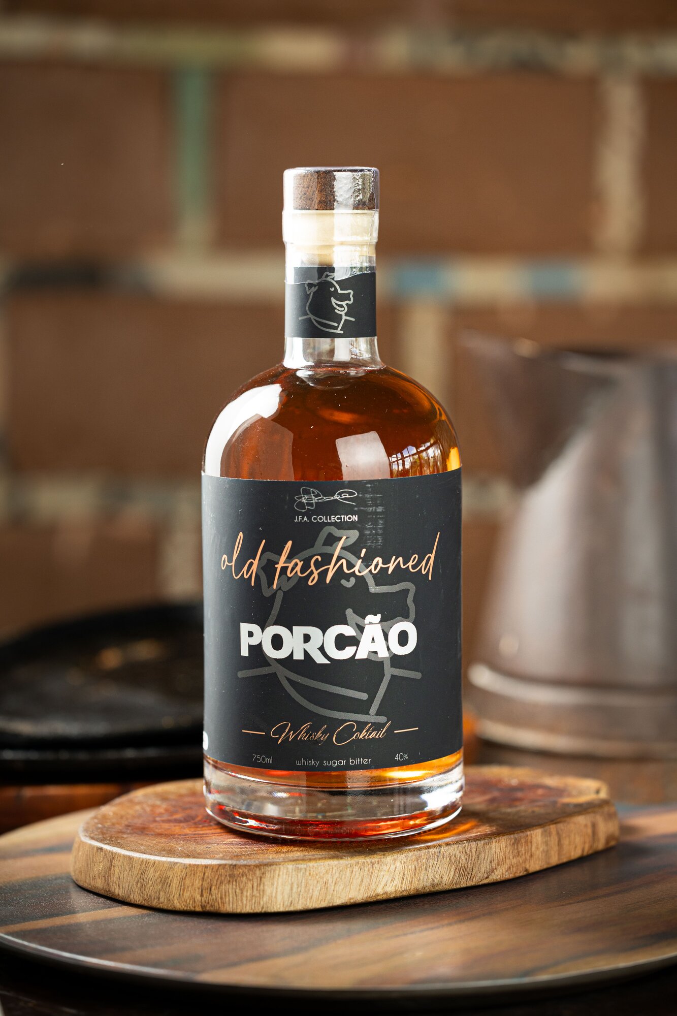 B2B - Old Fashioned Porcão 750 ml - Caixa com 6