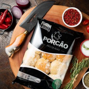 B2B - Pão de Alho Porcão (12 unidades) - Caixa com 15
