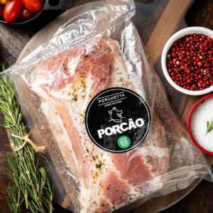 B2B - Porchetta Porcão (temperada) 1 kg - Caixa com 15