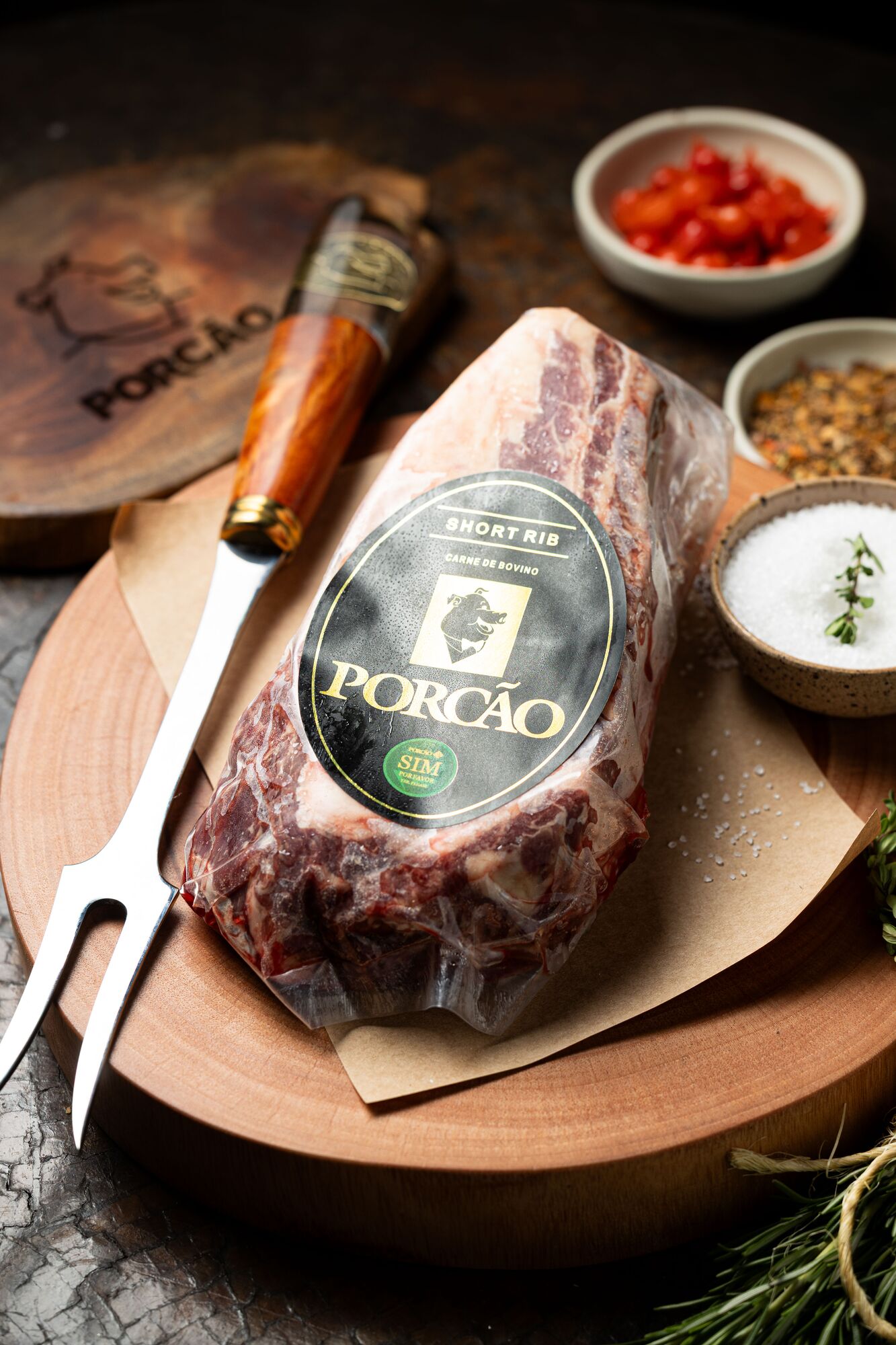B2B - Short Ribs Angus Porcão 1 kg - Caixa com 15 - Imagem 2