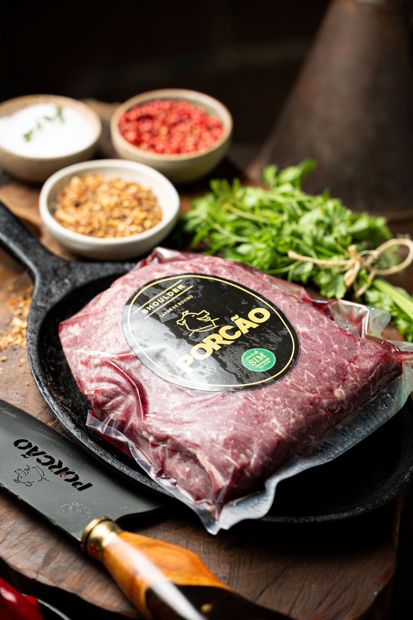 B2B - Shoulder Steak Angus Porcão 1 kg - Caixa com 15 - Imagem 2