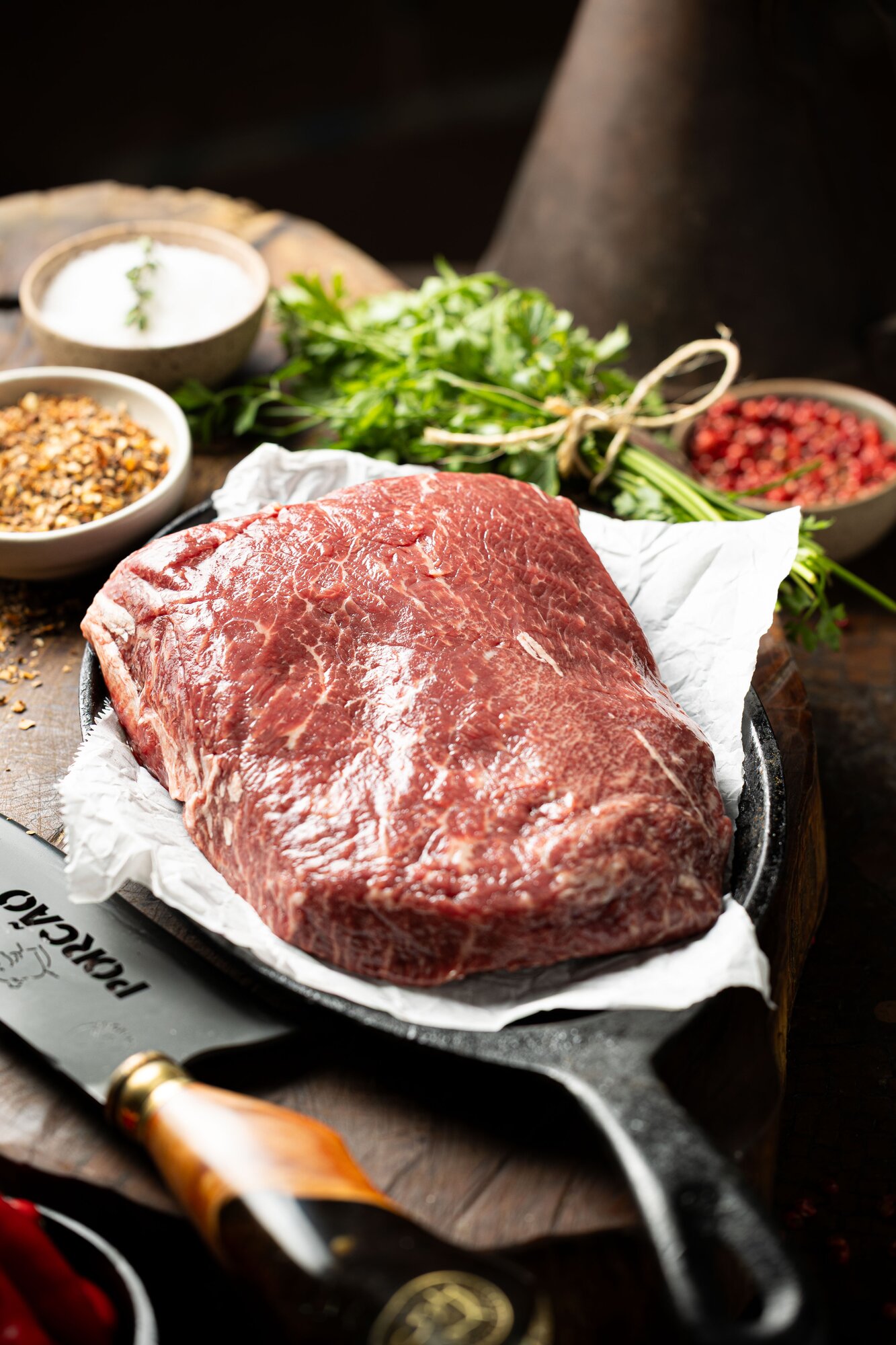 B2B - Shoulder Steak Angus Porcão 1 kg - Caixa com 15 - Imagem 4