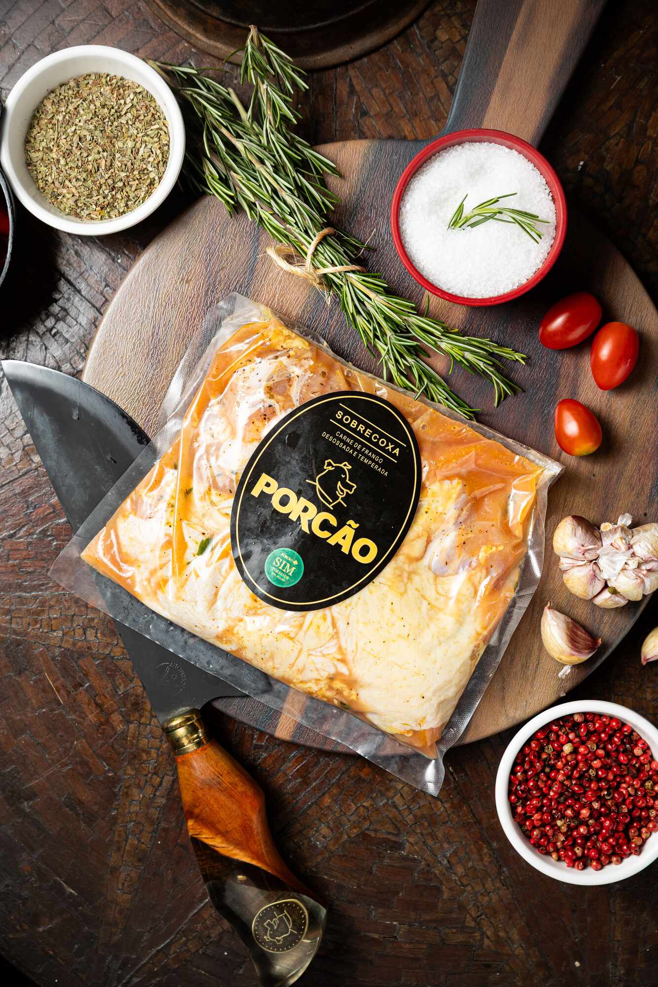 B2B - Sobrecoxa Desossada 1 kg - Caixa com 15