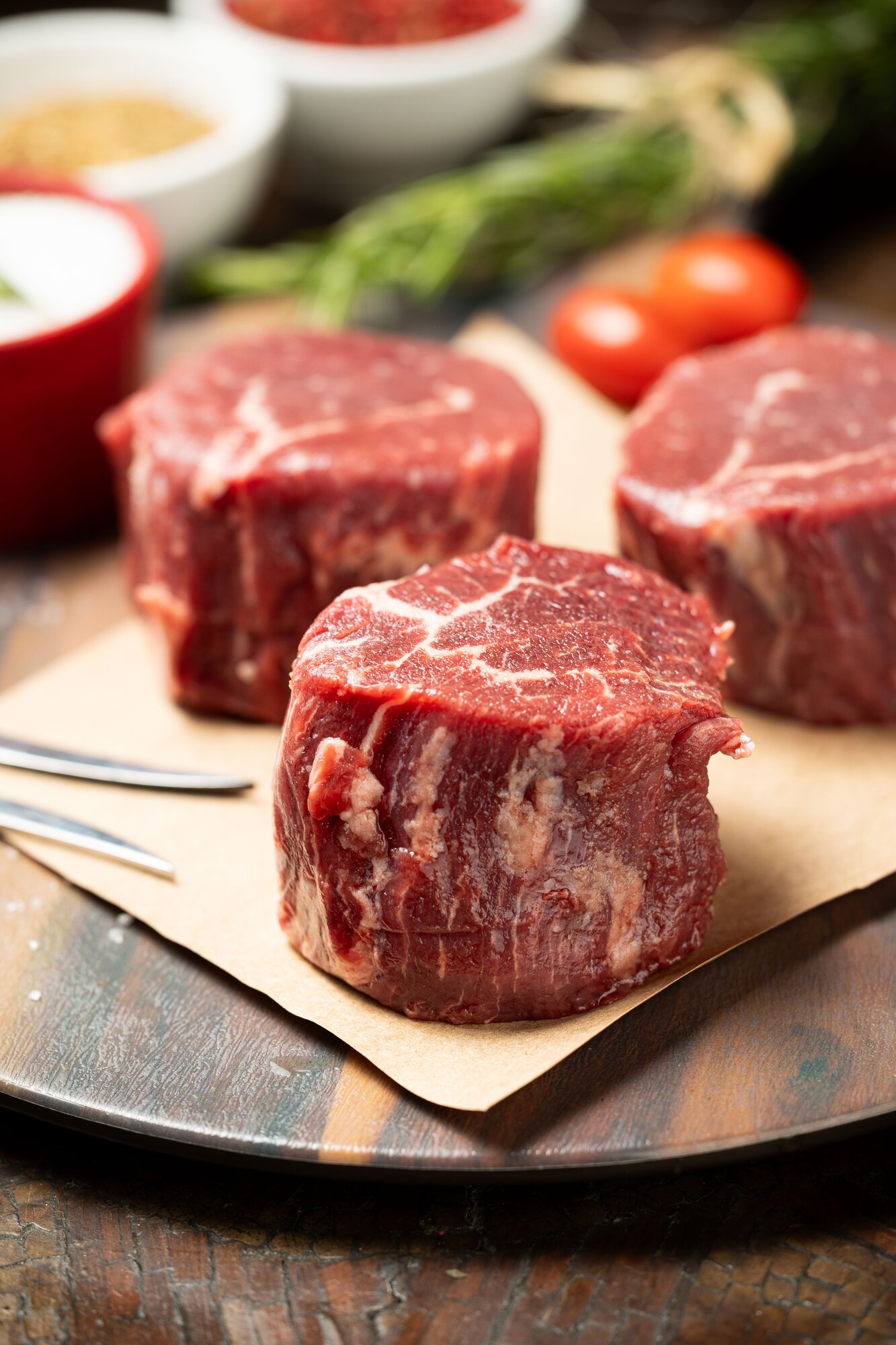 B2B - Tornedor de Filé Mignon Angus Porcão 1 kg - Caixa com 15