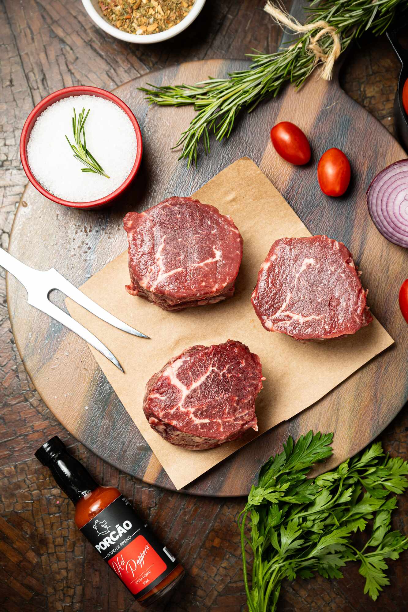 B2B - Tornedor de Filé Mignon Angus Porcão 1 kg - Caixa com 15 - Imagem 3