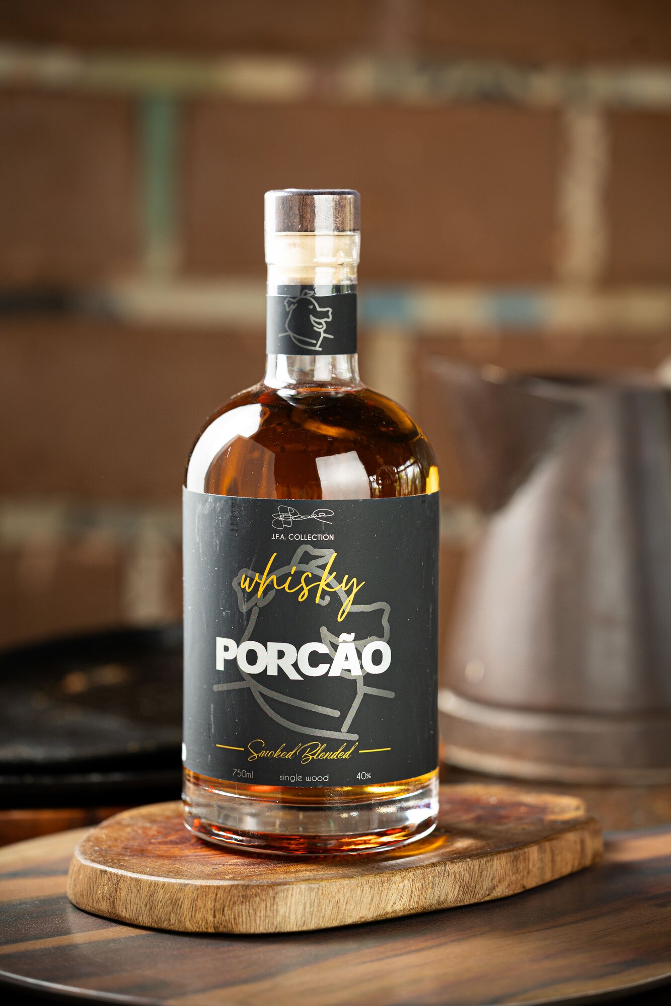 B2B - Whisky Porcão 750 ml - Caixa com 6