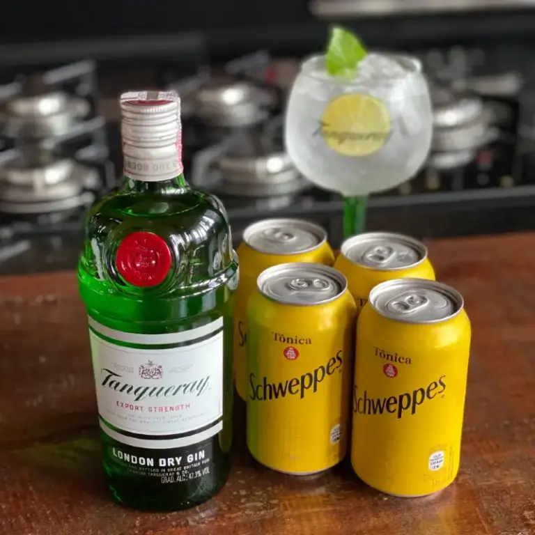 Combo Tanqueray com 4 tônicas