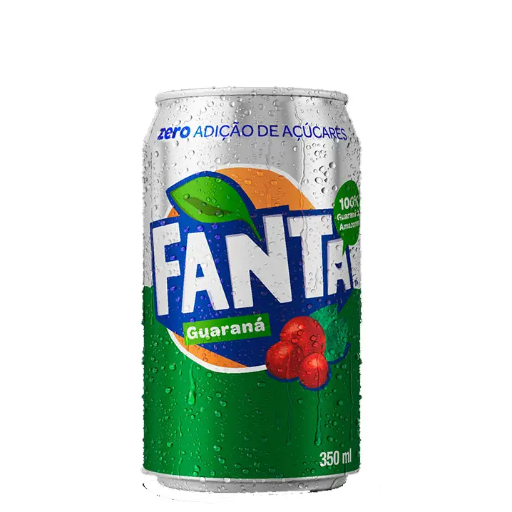 Fanta Guaraná Sem Açúcar Lata