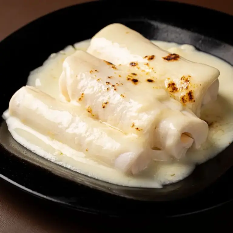 Palmito gratinado