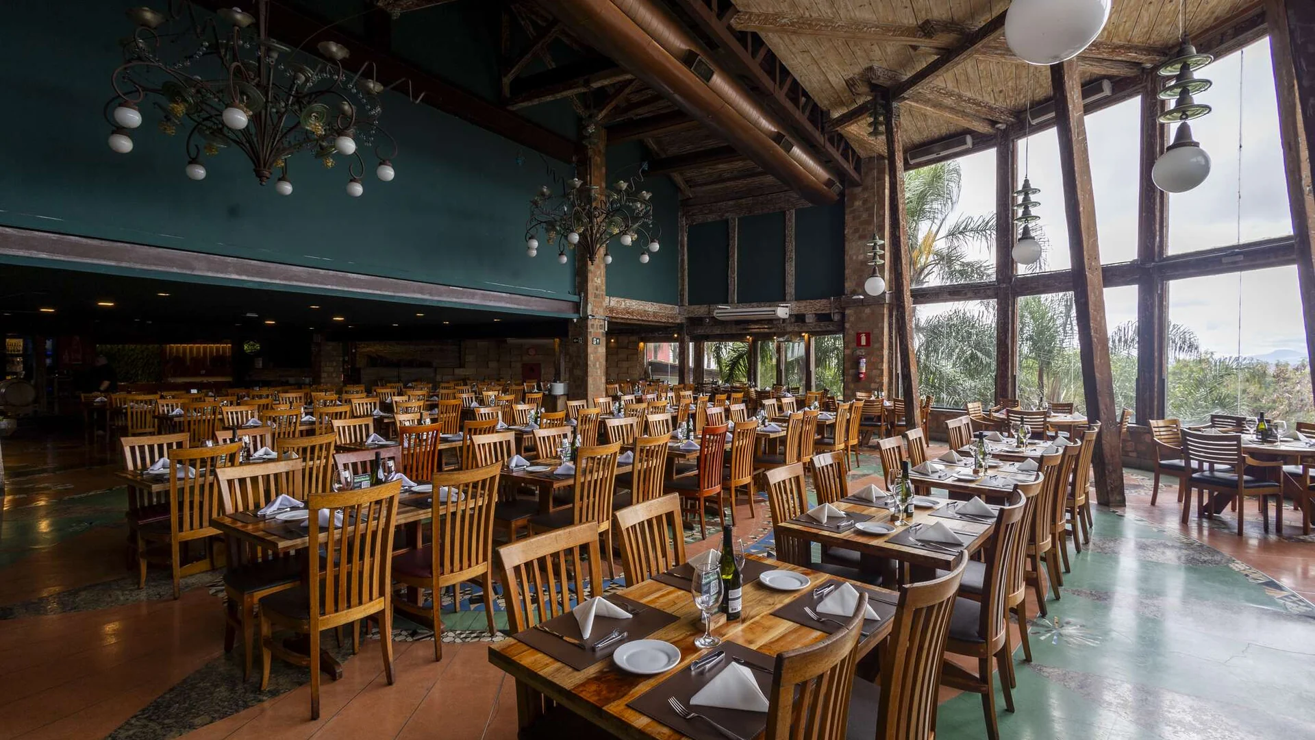 Restaurante do Porcão com rodízio na grelha