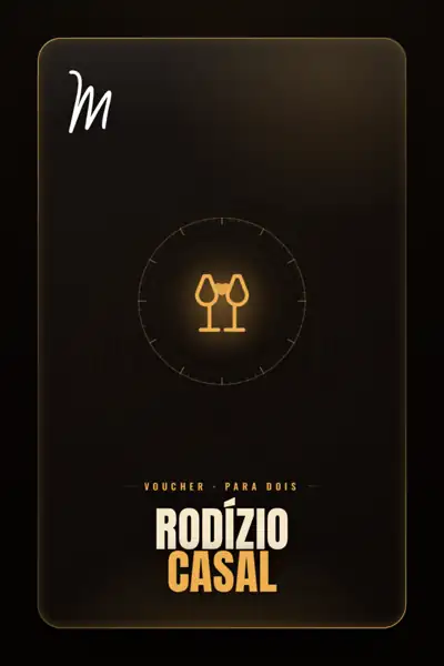 Rodízio Casal com 1 Sobremesa